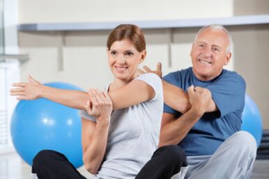 Cvičební terapie pro osteochondrosu dolní části zad